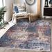 HR Bohemian Chic Vintage Distressed Area Rug Floorcover Leno Weave Abrash Design Novelty Multi Color