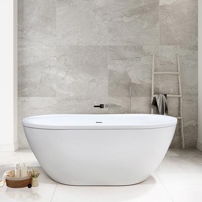 Randolph Morris Speare 66 Inch Acrylic Double Ended Freestanding Tub RMBP104-66-RG