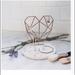 Anthropologie Accessories | Coxet Wire Heart Ceramic Jewelry Holder | Color: White | Size: Os