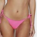 Pink Victoria's Secret Swim | 2 Pc Victorias Secret Pink Side Tie Itsy Bikini Swim Bottom Hot Pink Large | Color: Pink | Size: L