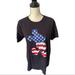 Disney Shirts | Disney- American Flag Mickey Mouse Men’s Shirt Size L- Excellent Condition! | Color: Black | Size: L