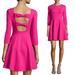 Kate Spade Dresses | Kate Spade Ponte Flirty Bow Back Dress Sweetheart Pink Size 4 | Color: Pink | Size: 4