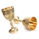 ALADEAN Vintage Chalice Goblet | 1pc Royal Wine Cups of King Arthur - Renaissance Medieval Gifts for Communion, Christmas Pack of 1pc (Roman Chalice)