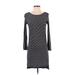 Pull&Bear Casual Dress - Mini: Black Dresses - Women's Size Small