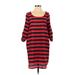 Gap Outlet Casual Dress - Shift: Red Print Dresses - Women's Size Small