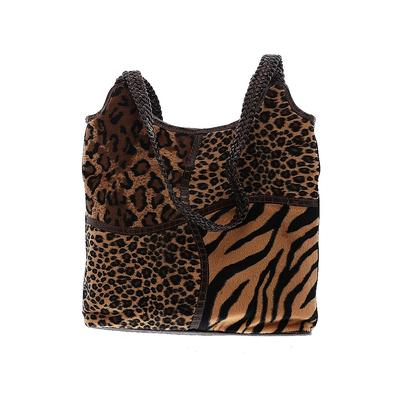 Tianni Handbags Shoulder Bag: Tan Animal Print Bags