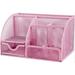 Inbox Zero Jerimih 5" H x 8.6" W x 5.5" D Office Drawer Organizer Metal in Pink | 5 H x 8.6 W x 5.5 D in | Wayfair 15A62379B80D4BB785E176768FCB9C09