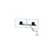 Lx Desk Dual Direct Arm Befestigungskit white (45-489-216) (45489216) - Ergotron