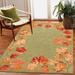 Liora Manne Ravella Falling Leaves Border Indoor/Outdoor Rug