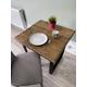 Premium Industrial Rustic Dining Table Office Desk TOP ONLY Chunky Solid Oak Wood Handmade UK