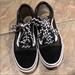 Vans Shoes | Black Vans Off The Wall Sneakers Skate Shoes | Color: Black/White | Size: 7