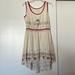 Urban Outfitters Dresses | Cute Cotton Embroidered Dress | Color: Red/White | Size: 4