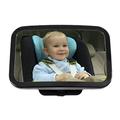 Greenco Rear Facing Crystal Clear Back Seat Baby View Mirror, Large