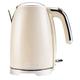 Haden Brighton Cornish Cream Kettle – Jug-Style Electric Fast Boil Kettle - Stainless Steel Body - Boil Dry Protection - Water Window And Scale - 3000W - 1.7L