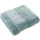 Serviette de toilette garance 100% coton bio 600 g/m² 50 x 90 cm coloris Bleu glacier