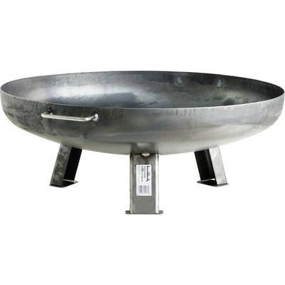 Buschbeck - Feuerschale Eisen Feuerstelle ø 80cm 2 Griffe Feuerkorb Gartenfeuer Image