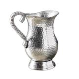 Hand Hammered Stainless Steel Pitcher - 16 W x 16 D x 4 H