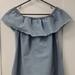 Zara Dresses | Denim Zara Dress | Color: Blue | Size: 2