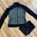 Athleta Jackets & Coats | Athleta Girl Black Zip Jacket-Excellent Cond. | Color: Black/Gray | Size: M-8/10