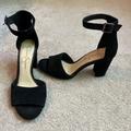 Jessica Simpson Shoes | Black Suede Heels | Color: Black | Size: 8