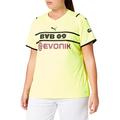 Puma T-Shirt BVB Cup Shirt Replica W w/Sponsor, Farbe: Safety Yellow-puma Black, Size L