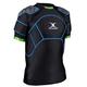 GILBERT XP500 SENIOR BODY ARMOUR - BLACK/BLUE - NEW FOR 2022/23 (Medium)