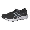 ASICS Men Gel Contend 8 Mens Running Shoes Black/White 9.5 (44.5)