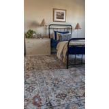 Erez 7'10" x 10' Colorful/Brown/Cream/Colorful/Dark Blue/Light Blue/Tan/Rust/Off White/Mustard/Olive Washable Area Rug - Hauteloom