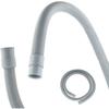Tecuro - Spiral Ablaufschlauch 1,00 m x ø 19/21 mm für Waschmaschine, Spülmaschine