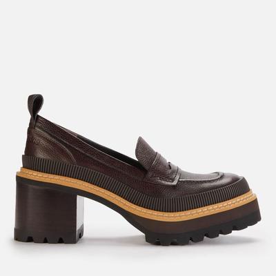 Mahalia Leather Heeled Shoes - Black - See By Chloé Heels