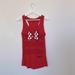 Disney Tops | Disney Parks Minnie Mouse Racerback Tank Top | Color: Red/White | Size: S