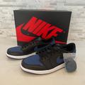 Nike Shoes | Air Jordan 1 Retro Low Og Size 9.5 | Color: Black/Blue | Size: 9.5