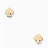 Kate Spade Jewelry | Kate Spade Everyday Signature Spade Mini Stud Earrings In Gold | Color: Gold | Size: Os
