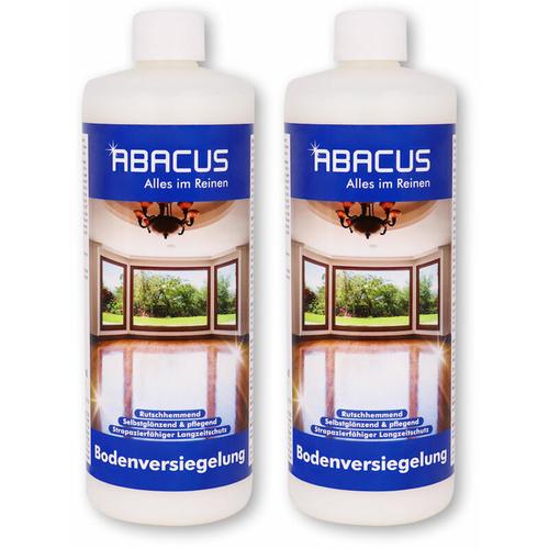 Abacus - 2x 1000 ml Bodenversiegelung - Versiegelung fr Parkett, Laminat, pvc, Marmor, Granit