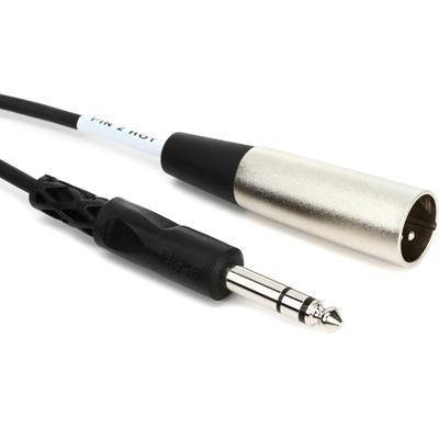 Hosa STX-120M Balanced Interconnect - 1/4-inch TRS Male to XLR Male - 20 foot