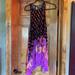 Free People Dresses | Free People Purple And Black Tank Dress | Color: Black/Purple | Size: M