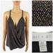 Anthropologie Tops | Eri+Ali Anthopologie Women Medium Top Sleeveless Multicolor Metallic Glitter Euc | Color: Brown | Size: M