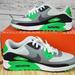 Nike Shoes | New Nike Air Max 90 Golf White Green Waterproof Shoes Mens Sz 9women's 10.5 .C | Color: Green/White | Size: 9