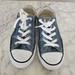 Converse Shoes | Converse Low Top Kids Or Womens | Color: Blue/White | Size: 5