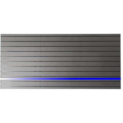 Tactical Walls ModWall Hero Series w/ Blue Line Panel Black MWPANELBLUE