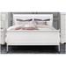 Charlie White Queen Bed -Global Furniture CHARLIE-WHITE-QB