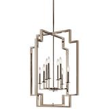 Kichler Downtown Deco 24" Wide Polished Nickel Chandelier