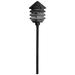 Kichler Three Tier 9.5" High 120V Textured Black Modern Path Light