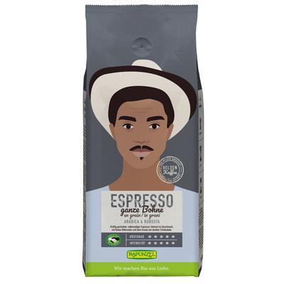 Heldenkaffee Espresso, ganze Bohne Bio 1000 g Bohnen Image