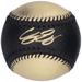 Cody Bellinger Chicago Cubs Autographed Black & Gold Leather Baseball