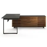 BDI Furniture Corridor Office L-Shaped Desk - 6531 WL