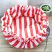 Tucker Murphy Pet™ Cansel Doughnut Dog Bed Cotton in Red/White | 5.9 H x 29.5 W x 29.5 D in | Wayfair C8861A3ED87B419997BE94F02A4E424D