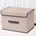 Latitude Run® Storage Box Storage Box Folding Underwear Clothing Storage Box Baby Clothing Storage Cabinet in Brown | Wayfair