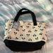 Disney Bags | Large Disney Tote With Zipper Nwt | Color: Black/Cream | Size: Large