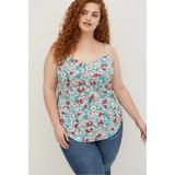 Torrid Tops | Disney The Little Mermaid Ava Cami - Stretch Challis Sea | Color: Blue/Green | Size: Various